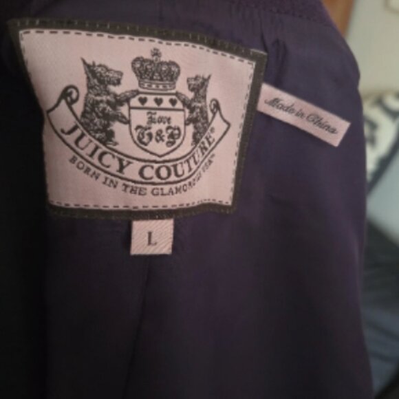 Juicy Couture Purple Pea Coat - Picture 9 of 11